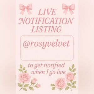 LIKE THIS TO GET NOTIFIED WHEN I GO LIVE!!!!